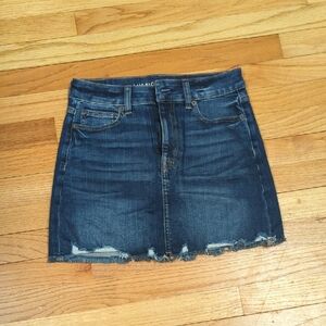 Blue Denim Skirt